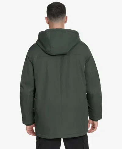Champion Men's Bib And Hood Jacket In Gray