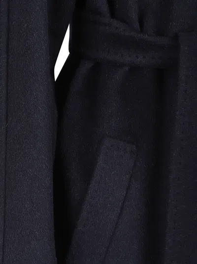 Weekend Max Mara Tempera Coat In Blue