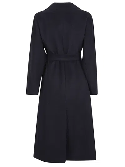 Weekend Max Mara Tempera Coat In Blue