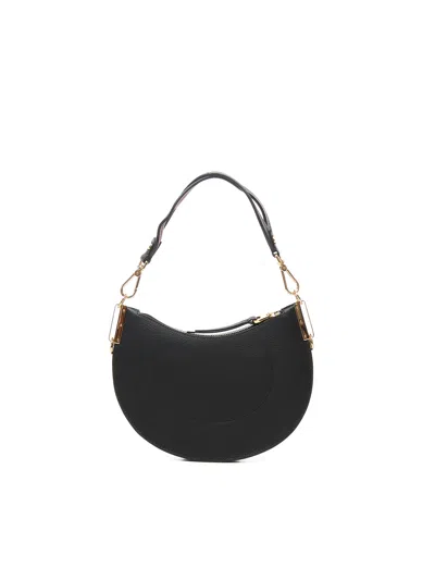 Coccinelle Sunup Small Shoulder Bag In Black