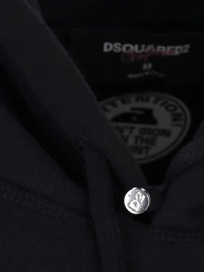 Dsquared2 Hoodie In Black