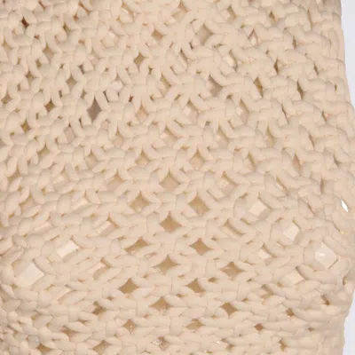 Alaïa Womens Alaia Square Crop Cotton-blend Top In Neutral