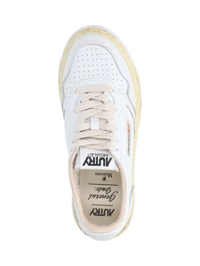 Autry X Mihara Yasuhiro Medalist Super Vintage Sneakers In White