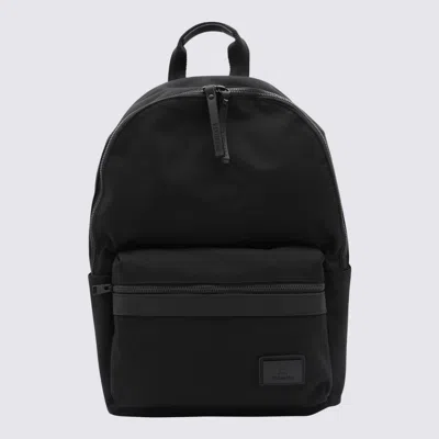 Premiata Versatile Backpack With Multiple Storage Options In Black