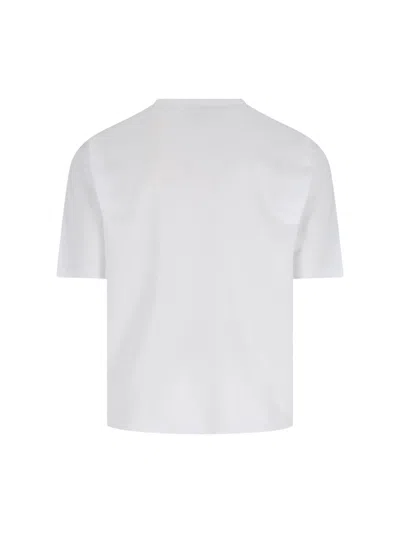 Dsquared2 Dsquared White Cotton Dsquared X Magliano T-shirt In White