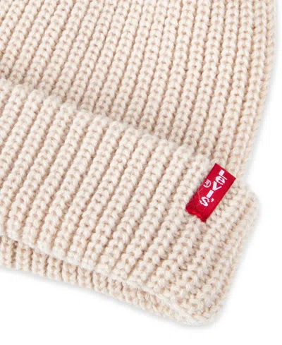 Levi's Men's Crop Roller Beanie Hat In Brown