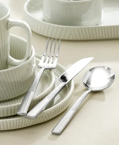 Lenox Modulus Mirror 20-pc. Flatware Set, Service For 4 In Silver