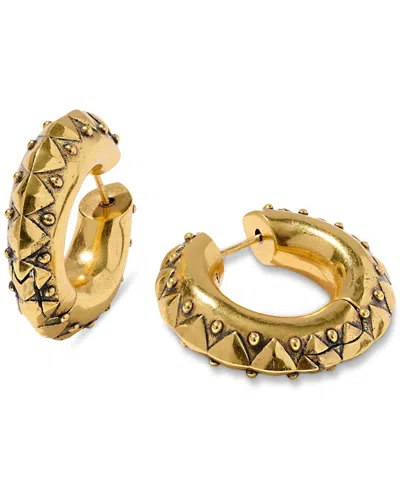 Kendra Scott Gold-tone Over Brass Catherine Hoop Earrings