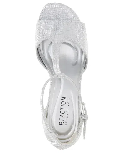 Kenneth Cole Reaction Women's Levine Round Toe Dress Sandals In White