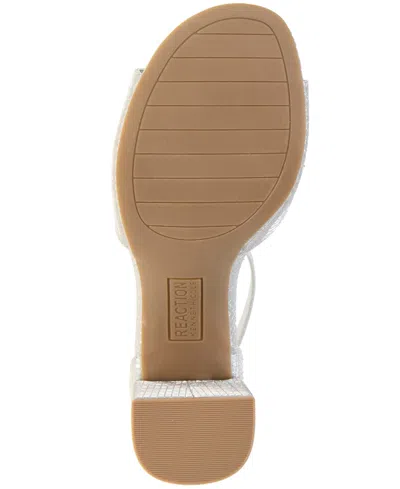 Kenneth Cole Reaction Women's Levine Round Toe Dress Sandals In White