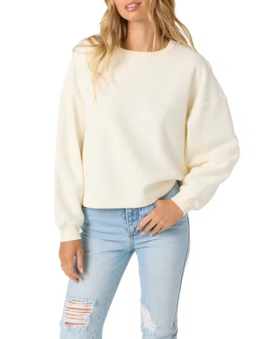 O'neill Juniors' Crewneck Long Sleeve Top In Pattern