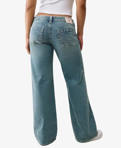 True Religion Bobbi Baggy Jeans In Blue
