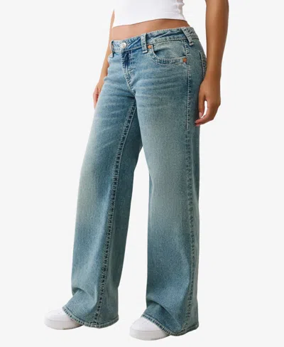 True Religion Bobbi Baggy Jeans In Blue