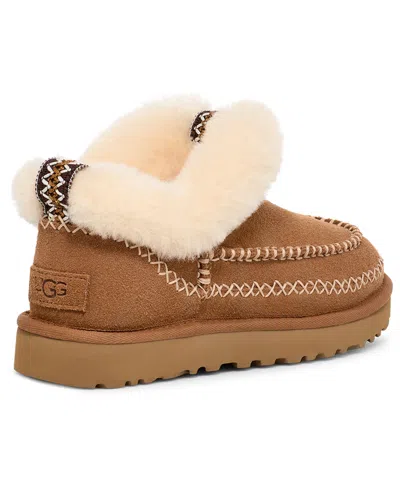 Ugg Women's Classic Ultra Mini Alpine Boots In Chestnut In Brown