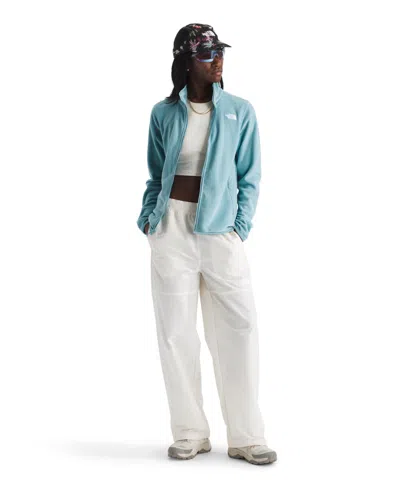 The North Face Women's Glacier Logo Detail Jacket In Blue