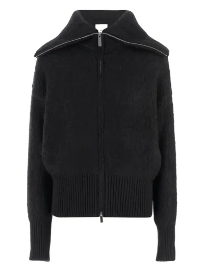 Sa Su Phi Teddy Jacket In Cashmere Blend In Black