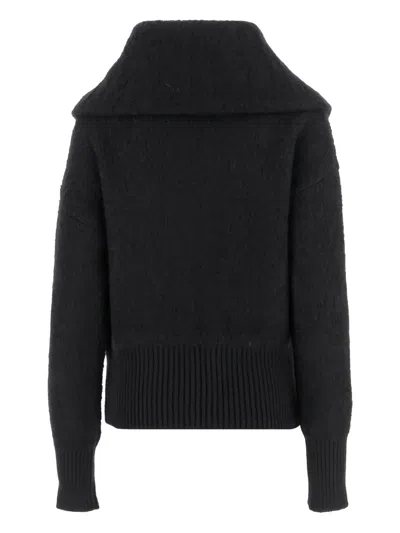 Sa Su Phi Teddy Jacket In Cashmere Blend In Black