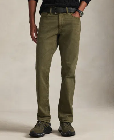 Polo Ralph Lauren Ralph Lauren Hampton Relaxed Straight Stretch Jean In Green
