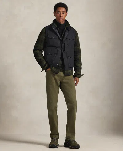 Polo Ralph Lauren Ralph Lauren Hampton Relaxed Straight Stretch Jean In Green