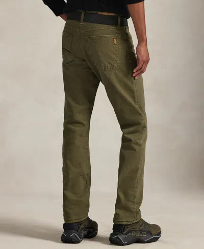 Polo Ralph Lauren Ralph Lauren Hampton Relaxed Straight Stretch Jean In Green