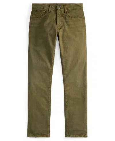 Polo Ralph Lauren Ralph Lauren Hampton Relaxed Straight Stretch Jean In Green