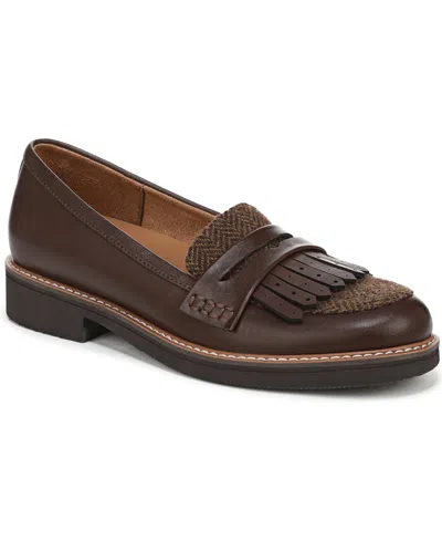 Naturalizer Women's Pacey Tailored Penny Loafers In Brown