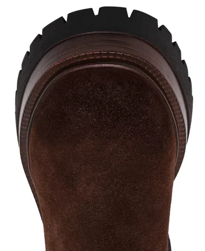 Steve Madden Blitzen Platform Chelsea Boot In Brown