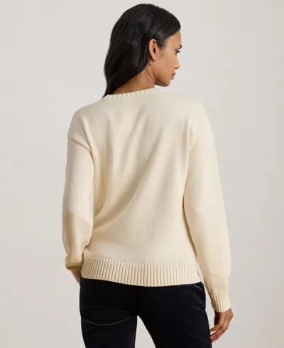 Ralph Lauren Women's Intarsia-knit Golden Retriever Sweater In Multi