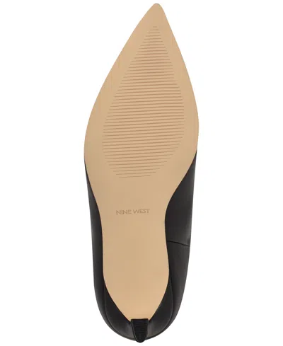 Nine West Lorthey Pointed Toe Knee High Boot In Black