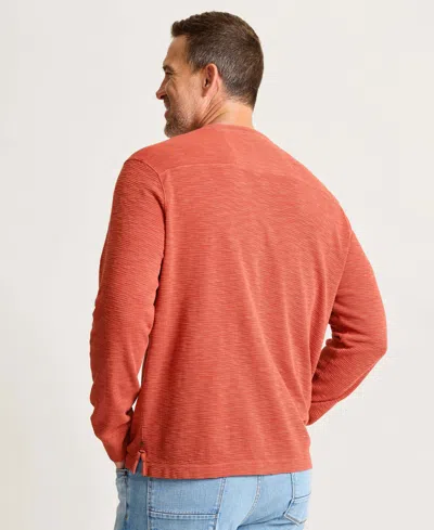 Tommy Bahama Port Oasis Henley In Orange