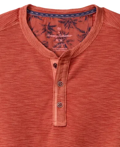 Tommy Bahama Port Oasis Henley In Orange