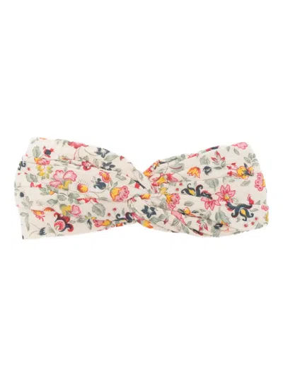 Louise Misha Floral-print Twisted Headband In Multi