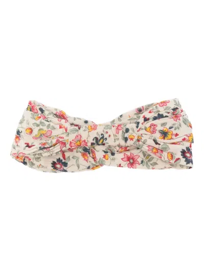 Louise Misha Floral-print Twisted Headband In Multi