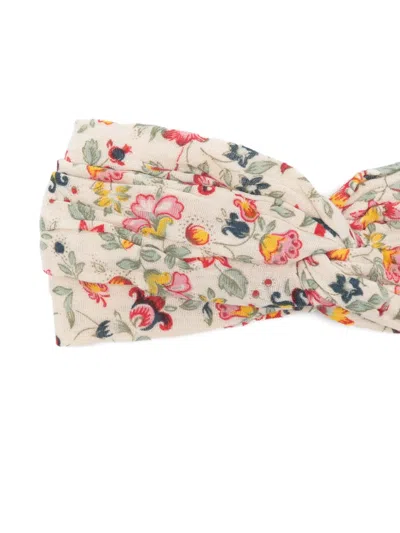 Louise Misha Floral-print Twisted Headband In Multi