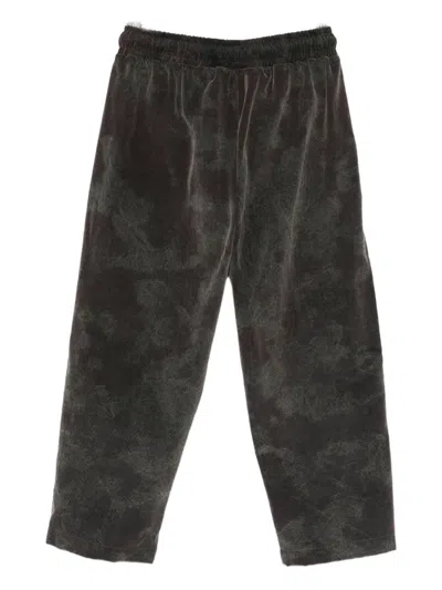 Yes London Drawstring Trousers In Brown