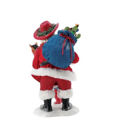 Department Five Possible Dream Santa Round Up Figurine In Multi