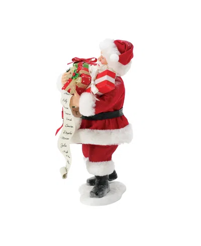 Department Five Possible Dream Santa Good To Go Figurine In Multi