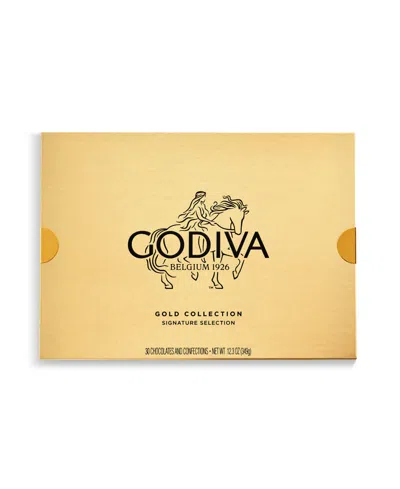 Godiva Assorted Chocolate Gold Gift Box, 30 Pieces In Gold