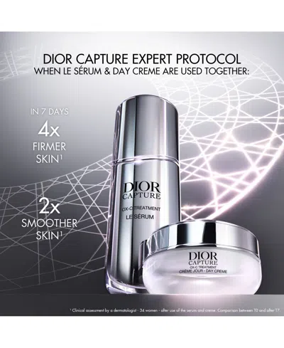 Dior Capture Lotion, Serum And Cream Gift Set In Transparent