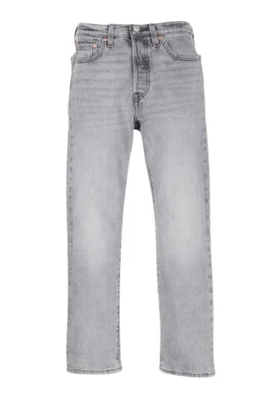 Levi's Jeans 501 Crop Ashed Out In Gray