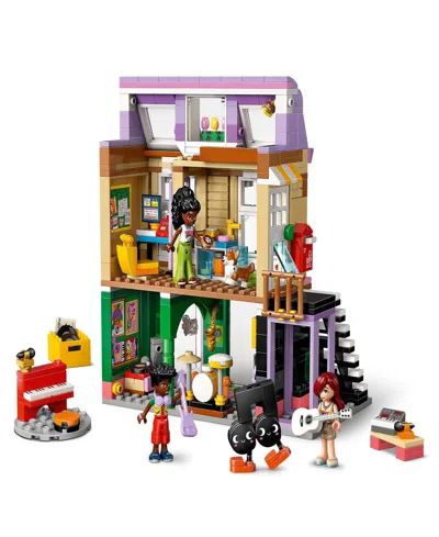 Lego Friends Music Store Apartment 42653 Toy Building Set, 483 Pieces In Multi