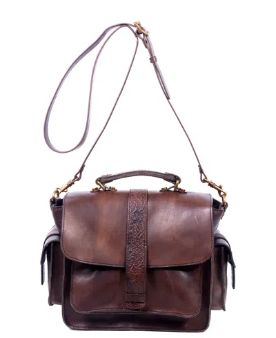 Old Trend Women's Genuine Leather Valley Breeze Crossbody Bag In Brown