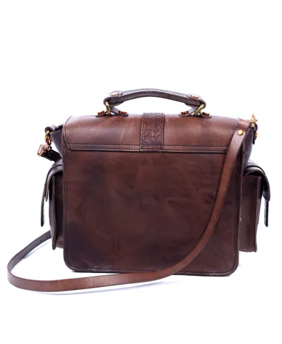 Old Trend Women's Genuine Leather Valley Breeze Crossbody Bag In Brown
