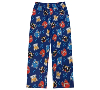 Sonic Toddler Boys 2-piece Coat-style Top And Pants Pajama Set In Multi