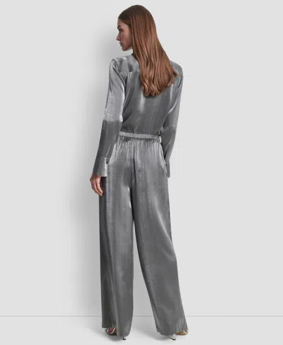 Dkny Women's Wide Leg Pants In Animal Print