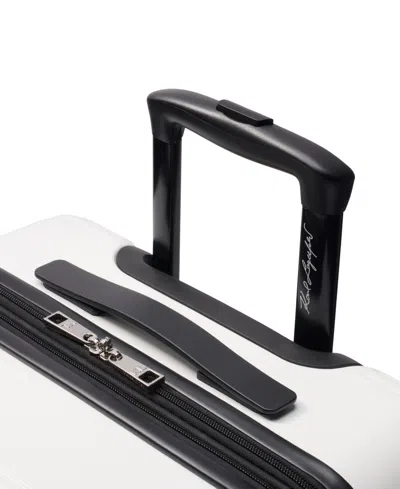 Karl Lagerfeld Sentimental Voyage 28" Upright Luggage In White