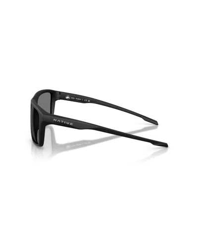 Native Eyewear Native Men's Polarized Tavern Sunglasses, Xd9043 In Black