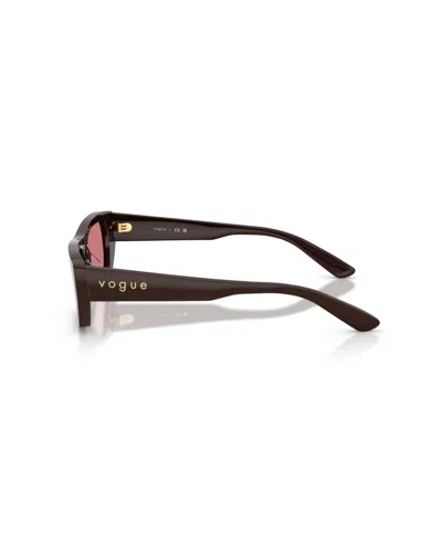 Vogue Eyewear Rectangle-frame Sunglasses In Brown