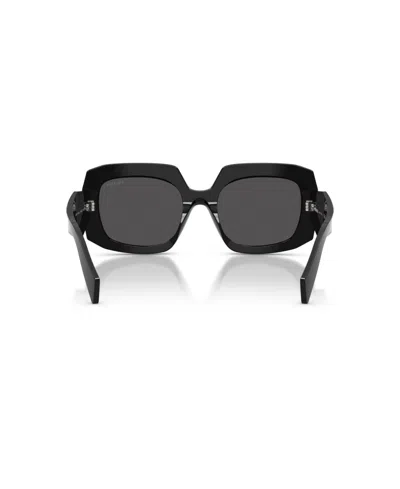 Prada Women's Square Sunglasses, Pr B23s In Black