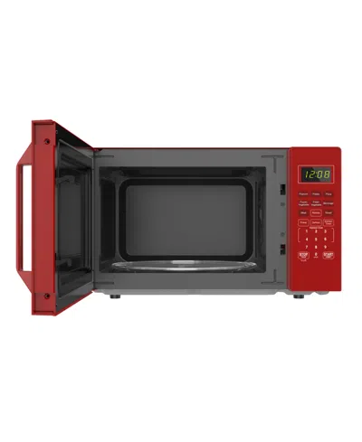 Farberware 0.7 Cu. Ft. Countertop Microwave Oven In Red